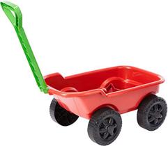 Carrinho de Praia Mão Areia Trolley Vermelho Kepler Carrinho de Praia Mão Areia Trolley Vermelho Kepler