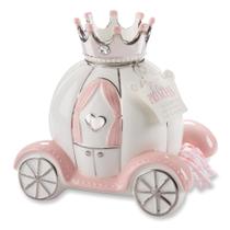 Carrinho de princesa em porcelana cerâmica Piggy Bank Baby Aspen