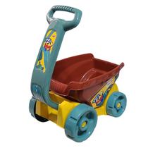 Carrinho De Puxar Colorido Pull Car Infantil Xplast Homeplay Plástico