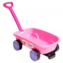 Carrinho De Puxar Truck Unic Rosa S Definicao