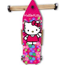 Carrinho de Rolimã 4 Rodas Brinquedo Hello Kitty