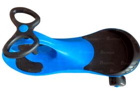 Carrinho De Rolimã Com Volante Azul Com Base Antiderrapantes Para Os Pés (BW004AZ) - Importway