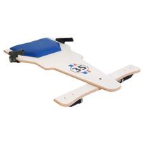 Carrinho de Rolimã F1 Branco 35 em MDF Carrinho de Rolimã F1 Branco 35 em MDF