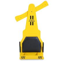 Carrinho de Rolimã F1 Com Rodas de Skate Amarelo 55 - Multidecor