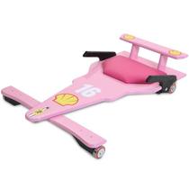 Carrinho de Rolimã F1 Junior Rosa 16