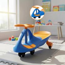 Carrinho De Rolimã Infantil Ginga Car Movimento Manual Criança Colorido Diversão Aprendizado Toymix