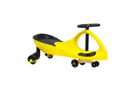 Carrinho de Rolimã Infantil Super Car Amarela UNITOYS - Estrutura Reforçada e Volante Giratório Carrinho de Rolimã Infantil Super Car Amarela UNITOYS - Estrutura Reforçada e Volante Giratório