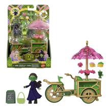 Carrinho de sobremesas de brinquedo Mattel Wicked Emerald City com boneca Elphaba