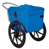 Carrinho De Sorvete 300 Picoles T-350 Azul 60 Litros - Thermototal