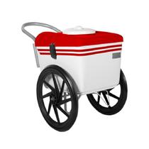 Carrinho De Sorvete 300 Picolés T350 Thermototal Vermelho Carrinho De Sorvete 300 Picolés T350 Thermototal Vermelho