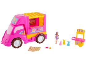Carrinho De Sorvete Da Judy Sorveteria Food Truck Carrinho Com Boneca - Samba Toys