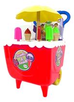 Carrinho De Sorvete Infantil Tilin Cores Sortidas 12 Peças