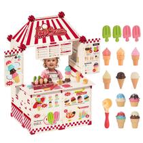 Carrinho de sorvete Pretend Play KOALA DIARY, 30 peças de brinquedo STEM