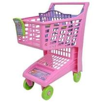 Carrinho de Supermercado Infantil Market Rosa - Magic Toys