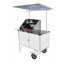 Carrinho de Tapioca com Toldo e Rodas Maciças Cefaz