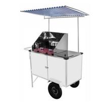 Carrinho de Tapioca com Toldo e Rodas Pneumáticas Cefaz