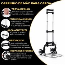 Carrinho De Transporte Industrial Dobrável Metal