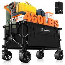 Carrinho de vagão dobrável Originsure 220L Capacidade de carga de 460 libras