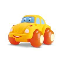 Carrinho de Vinil Soft Cars Fusca Divertoys