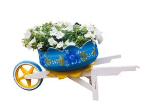 Carrinho decorativo para jardim Carrinho decorativo para jardim