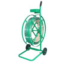 Carrinho Desbobinador De Fita Arquear Pet Poliéster Pp Preta