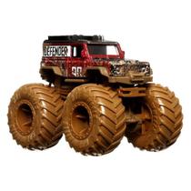 Carrinho Die Cast Hot Wheels Monster Trucks Land Rover Lama - Mattel