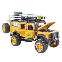 Carrinho Die-Cast Wokex Jeep Adventure - Escala 1:28 - Puxa e Anda