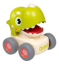Carrinho Dino Buba com Fricção e Apito - Verde