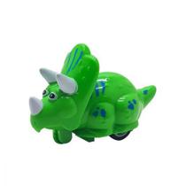 Carrinho Dino Triceratops Verde Aperta e Anda - Bbr R3008 Carrinho Dino Triceratops Verde Aperta e Anda - Bbr R3008