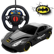 Carrinho do Batman Controle Volante 3 Funções Autoracing Carrinho do Batman Controle Volante 3 Funções Autoracing