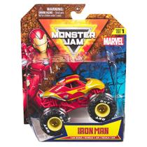 Carrinho do Homem de Ferro Escala 1:64 Marvel - Monster Jam Carrinho do Homem de Ferro Escala 1:64 Marvel - Monster Jam