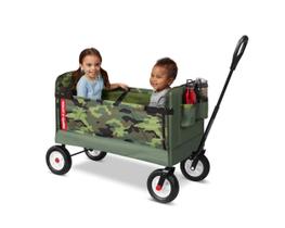 Carrinho Dobrável Camo Radio Flyer 3 em 1 - Para Crianças, Jardim e Carga