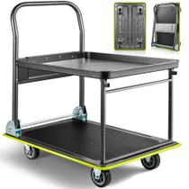 Carrinho dobrável Dolly Keoslpy, capacidade de 700 libras com rodas Carrinho dobrável Dolly Keoslpy, capacidade de 700 libras com rodas