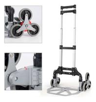 Carrinho Dobrável Multifuncional Suporta 70kg de carga para transportes de itens pesado