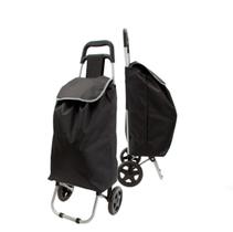 Carrinho Dobrável para Compras Feira Suporta até 30kg