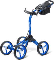 Carrinho Dobrável para Disco Golf Bag Boy XL Branco/Azul Royal