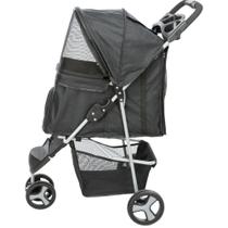 Carrinho Dobrável para Pets TRIXIE com Capa Preto Carrinho Dobrável para Pets TRIXIE com Capa Preto