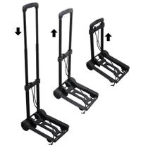 Carrinho Dobrável Plataforma de carga até 40kg Compacto