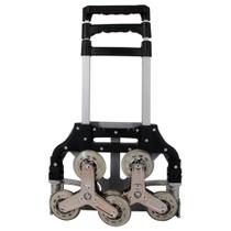 Carrinho Dobrável Sobe Escada com Rodas Triplas Até 75kg - B-MAX Carrinho Dobrável Sobe Escada com Rodas Triplas Até 75kg - B-MAX