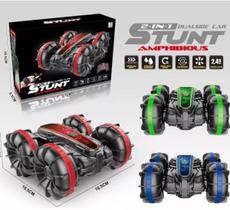 Carrinho Drifit Controle Remoto Recarregável C/ Pulseira Anda na água Anfíbio Stunt Car Carrinho Drifit Controle Remoto Recarregável C/ Pulseira Anda na água Anfíbio Stunt Car