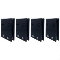 Carrinho Duplo P Trilho Invertido Concava 1126Dcp Preto 4un Carrinho Duplo P Trilho Invertido Concava 1126Dcp Preto 4un