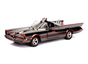 Carrinho E Figura Die-Cast 1/24 Metals Dc Comics Hollywood Series Batmóvel Jada 30441