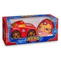 Carrinho e Mascara brinquedo Carro Hero Time Usual