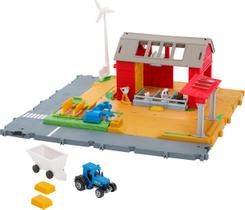 Carrinho e Playset Matchbox Action Drivers Farm Adventure