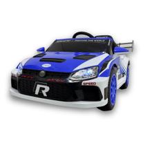 Carrinho Elétrico Infantil 12V Speed Rally Azul