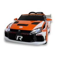 Carrinho Elétrico Infantil 12V Speed Rally Laranja