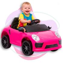 Carrinho Elétrico Infantil 6v Rosa Controle Remoto Menina Zippy Toys