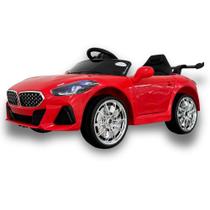 Carrinho Elétrico Infantil 6V SpeedMax Luxo Conversível Vermelho