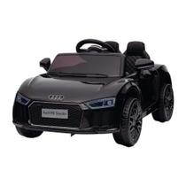 Carrinho Elétrico Infantil Audi R8 12V com Controle Remoto na cor Preta Zippy Toys - 9984