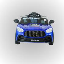 Carrinho Elétrico Infantil Azul 6V Uni Toys com Bateria Recarregável